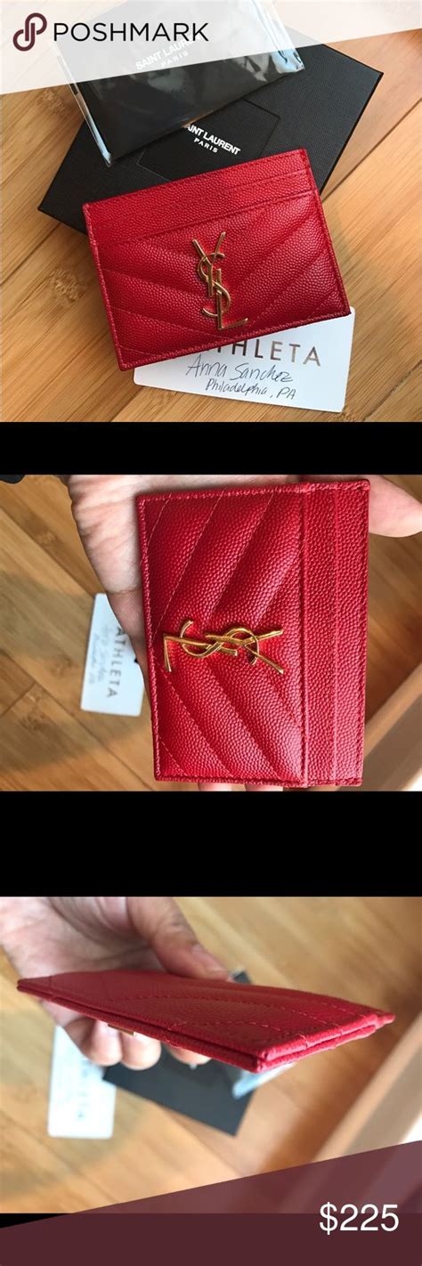 ysl red card case